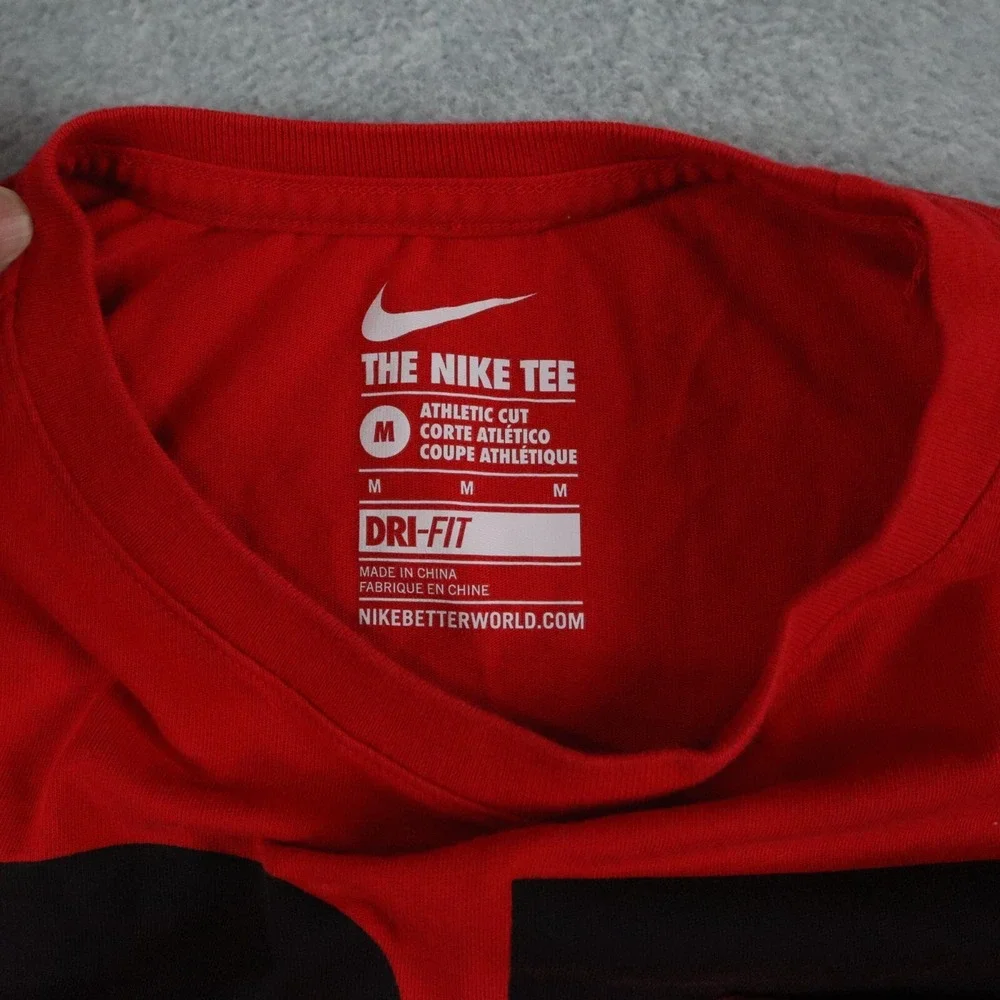 Kevin Durant T-Shirt Mens Medium Nike Dri-Fit Athletic Cut Tee‎ #35 Short Sleeve